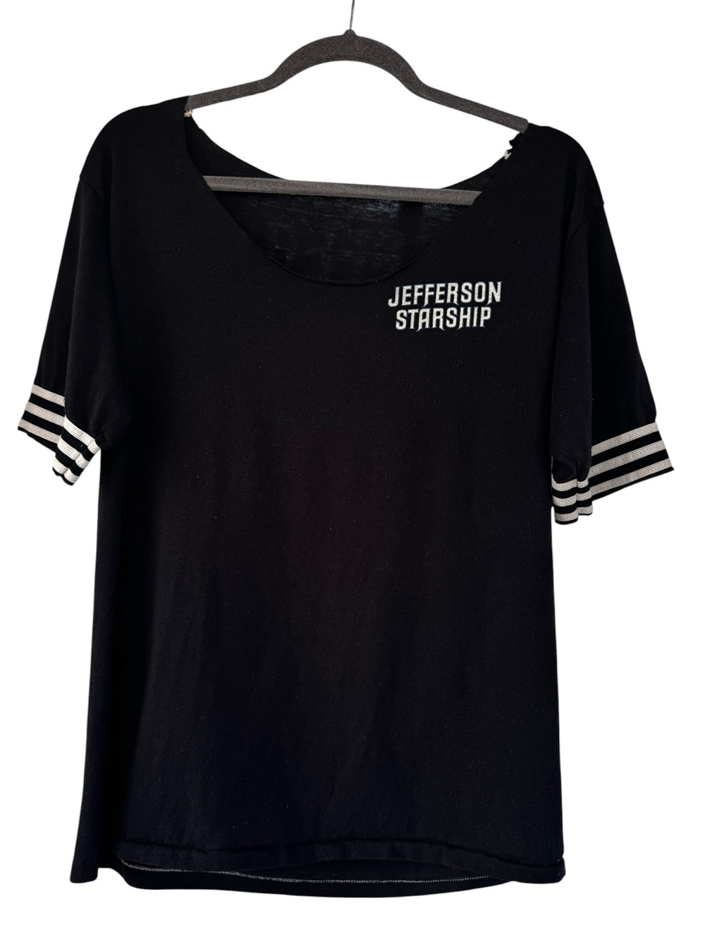 Vintage Jefferson Starship 1982 Greek Theater Los Angeles July 31 Black T-Shirt - Picture 2 of 8